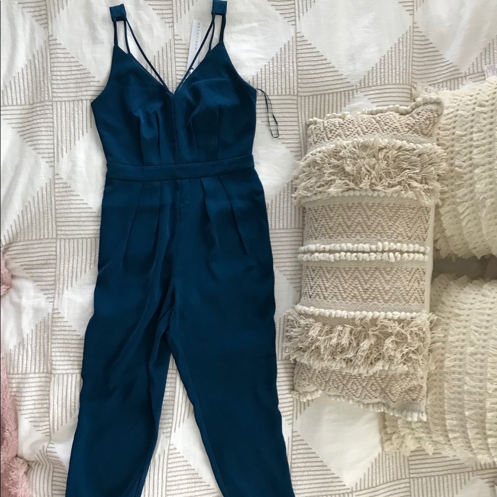 Dark Teal Jumpsuit